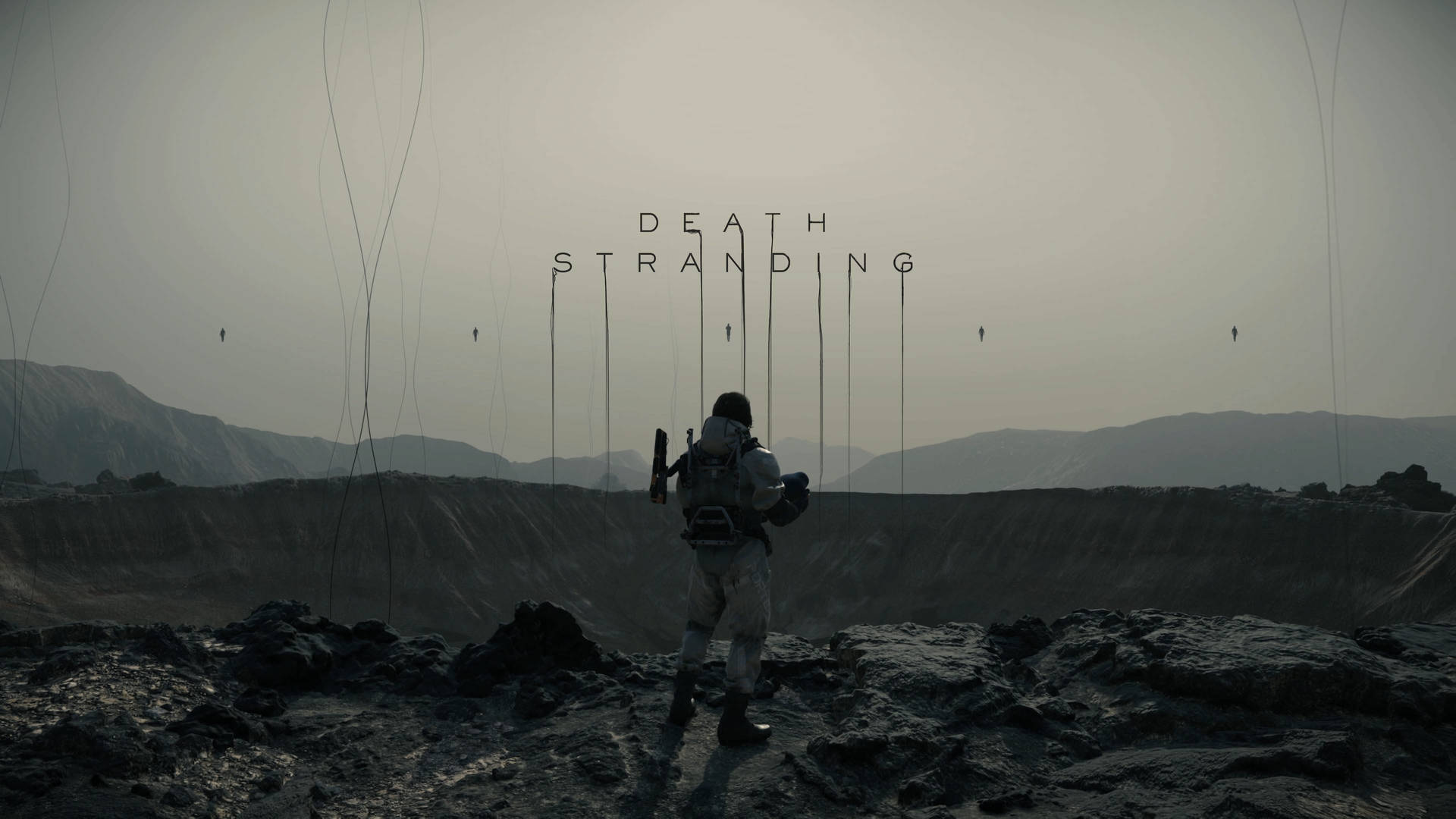 Death Stranding 4k Video Game Poster Background