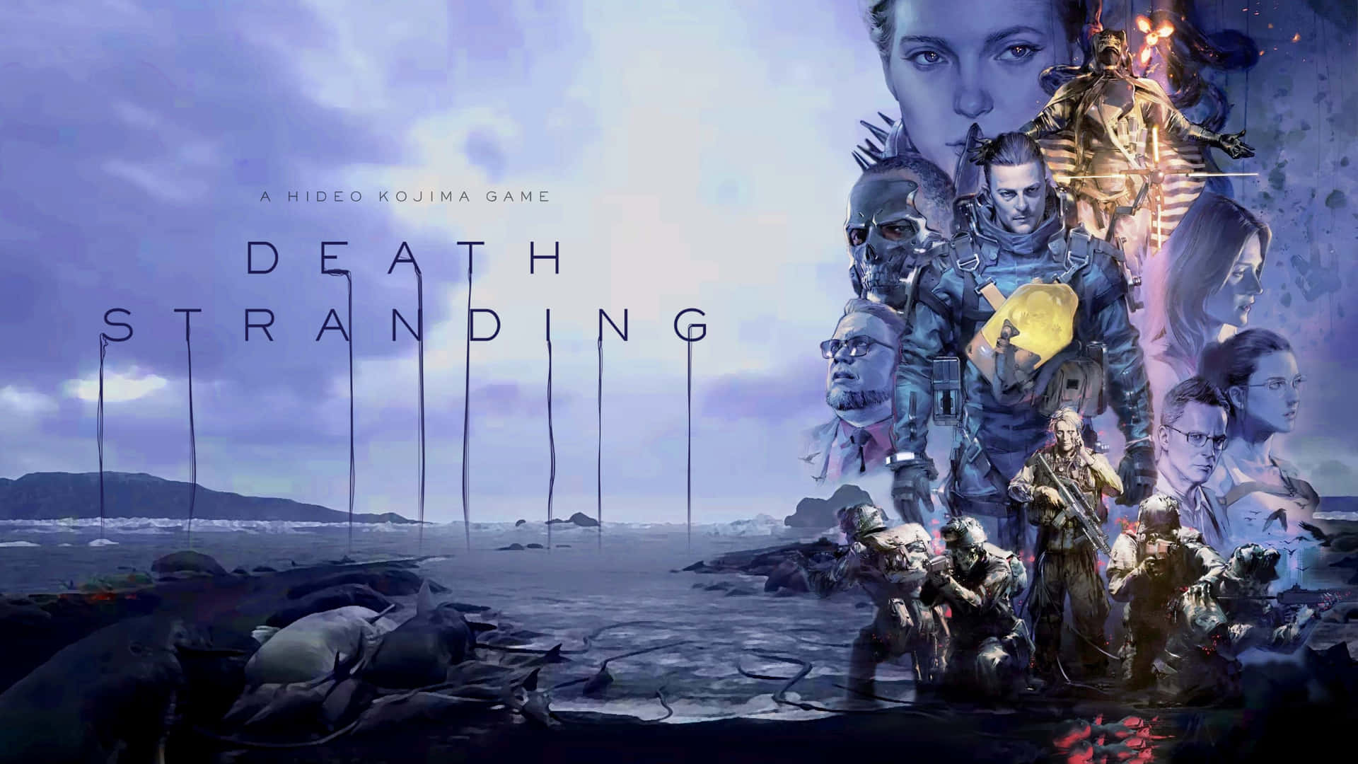 Death Stranding Fanart Poster Desktop Background