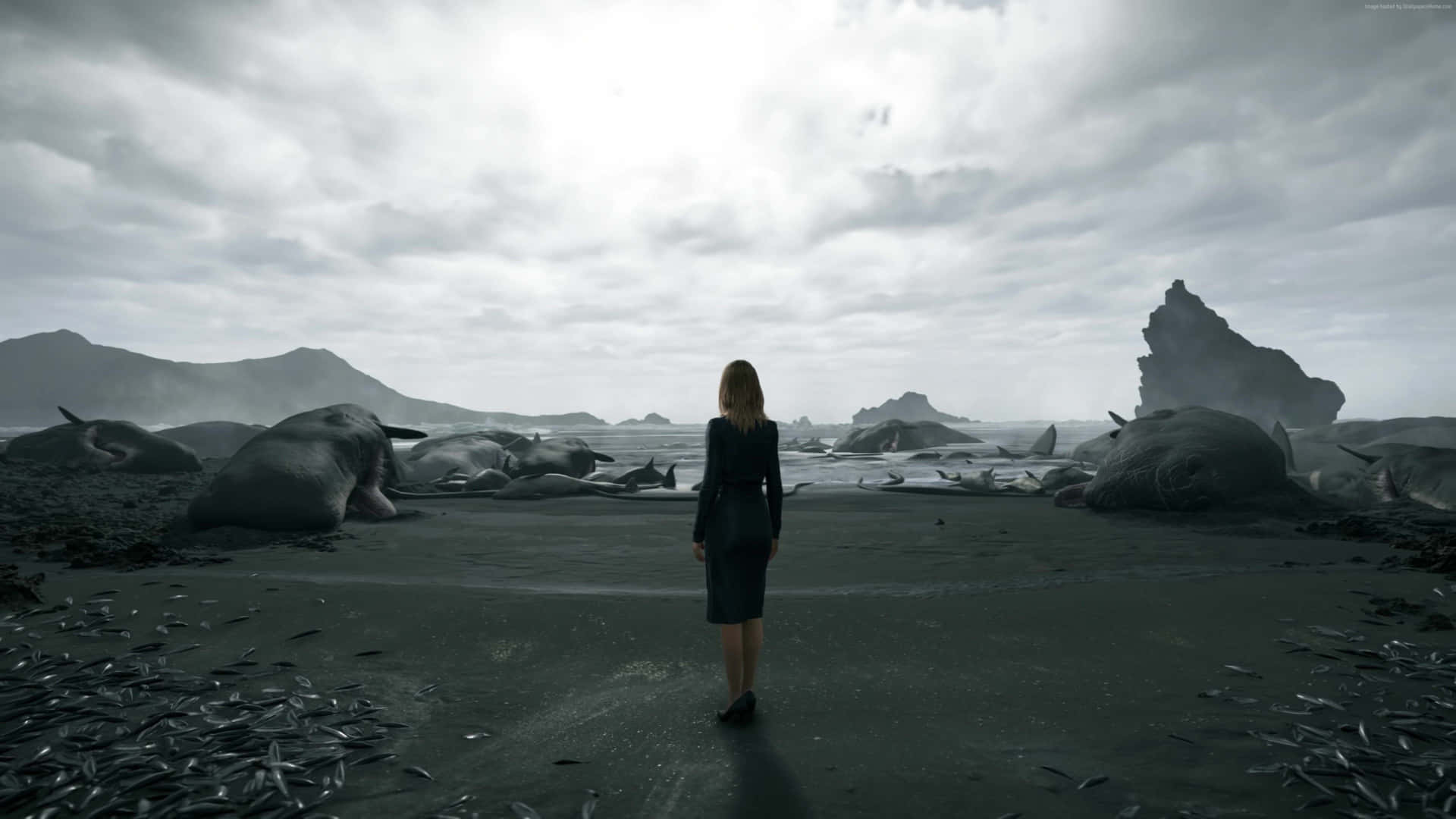 Death Stranding Hd - Join Sam On A Journey Across The U.s.