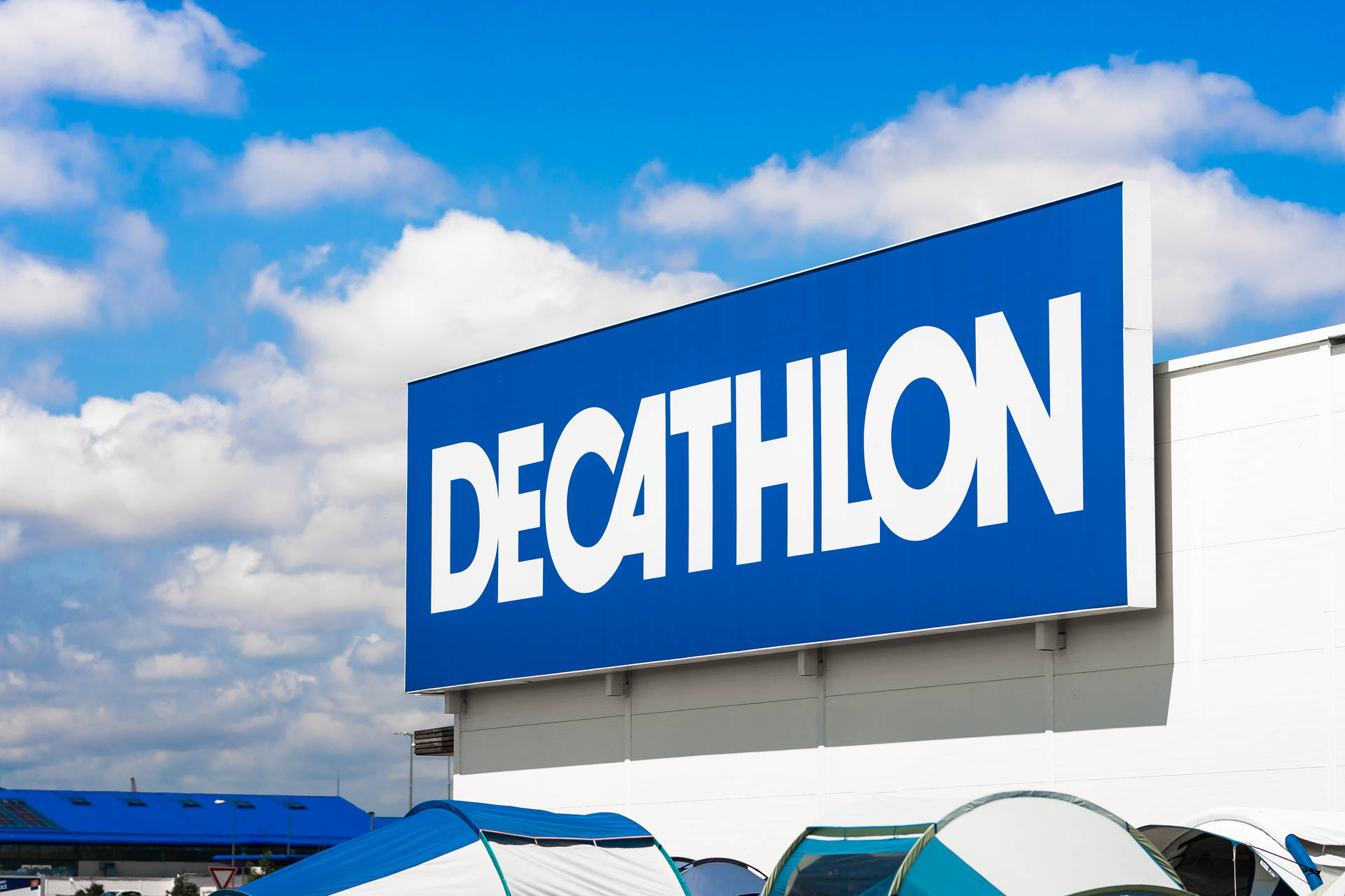 Decathlon Store Logo Background