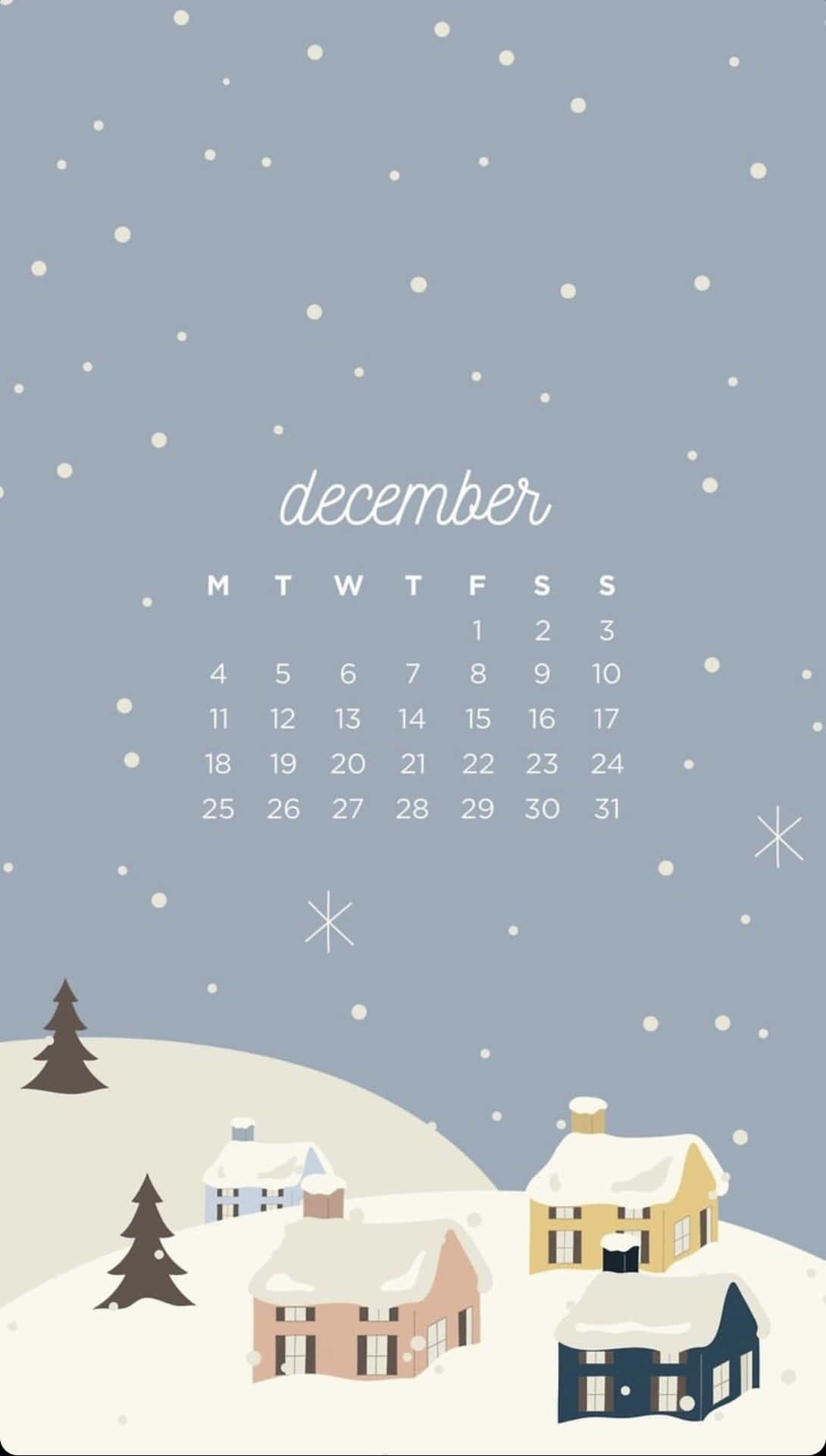 December Brings Out The Warmth In Us All. Background
