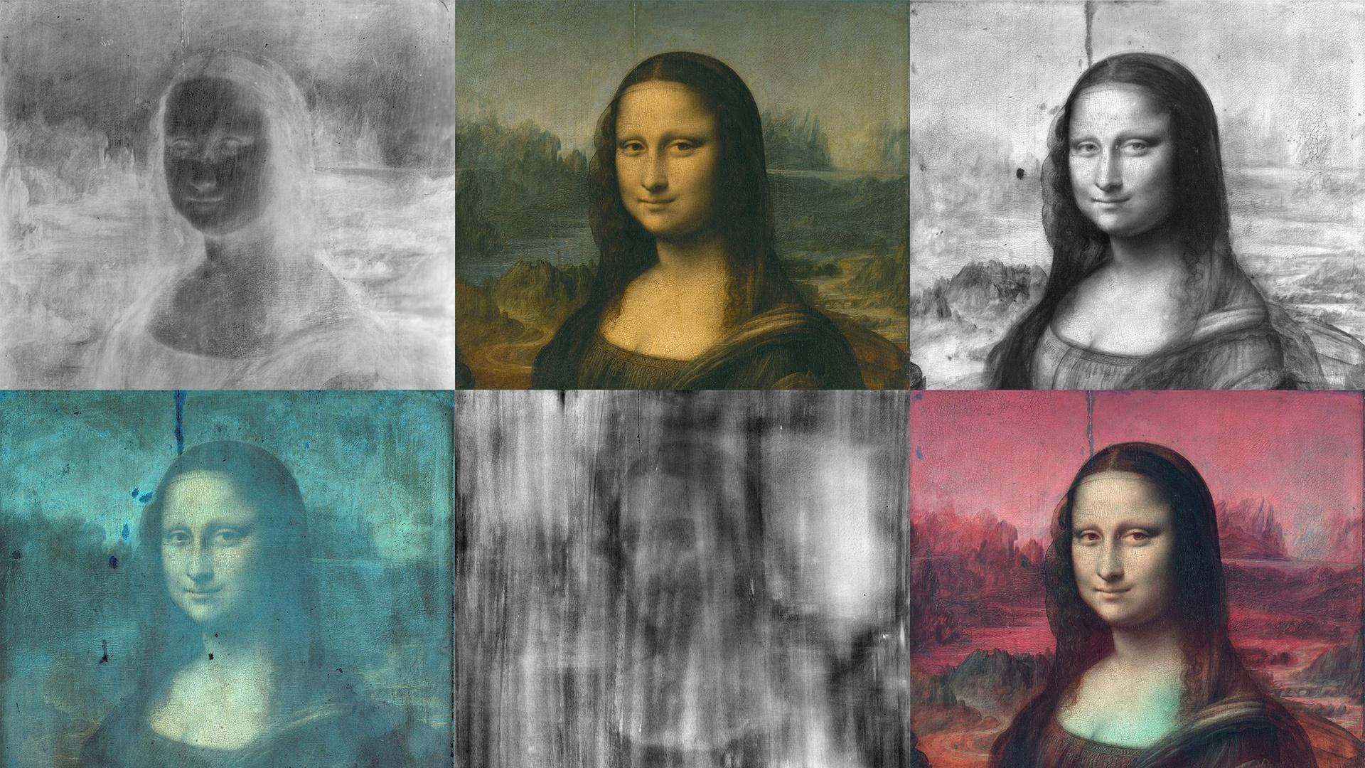 Decoding Mona Lisa Da Vinci Background