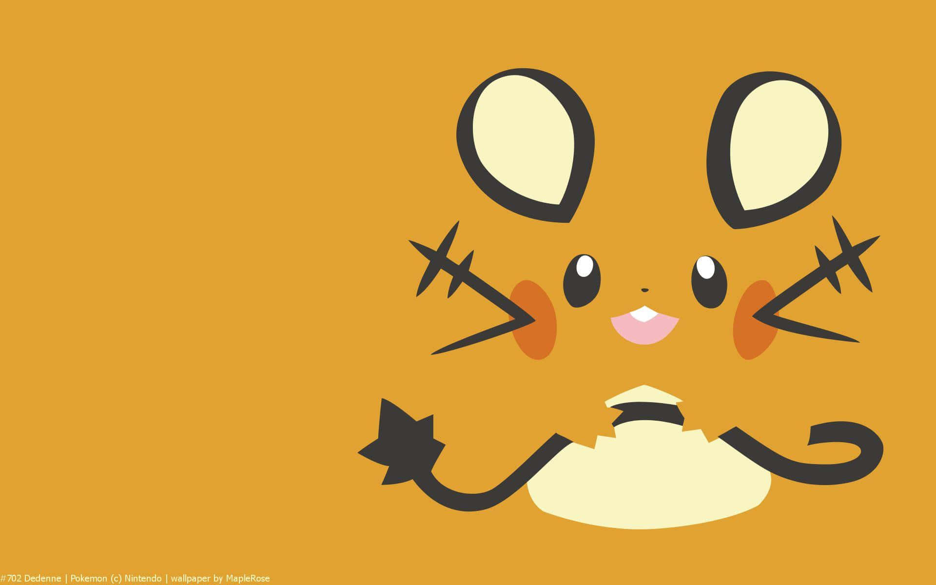 Dedenne Art Hd Background