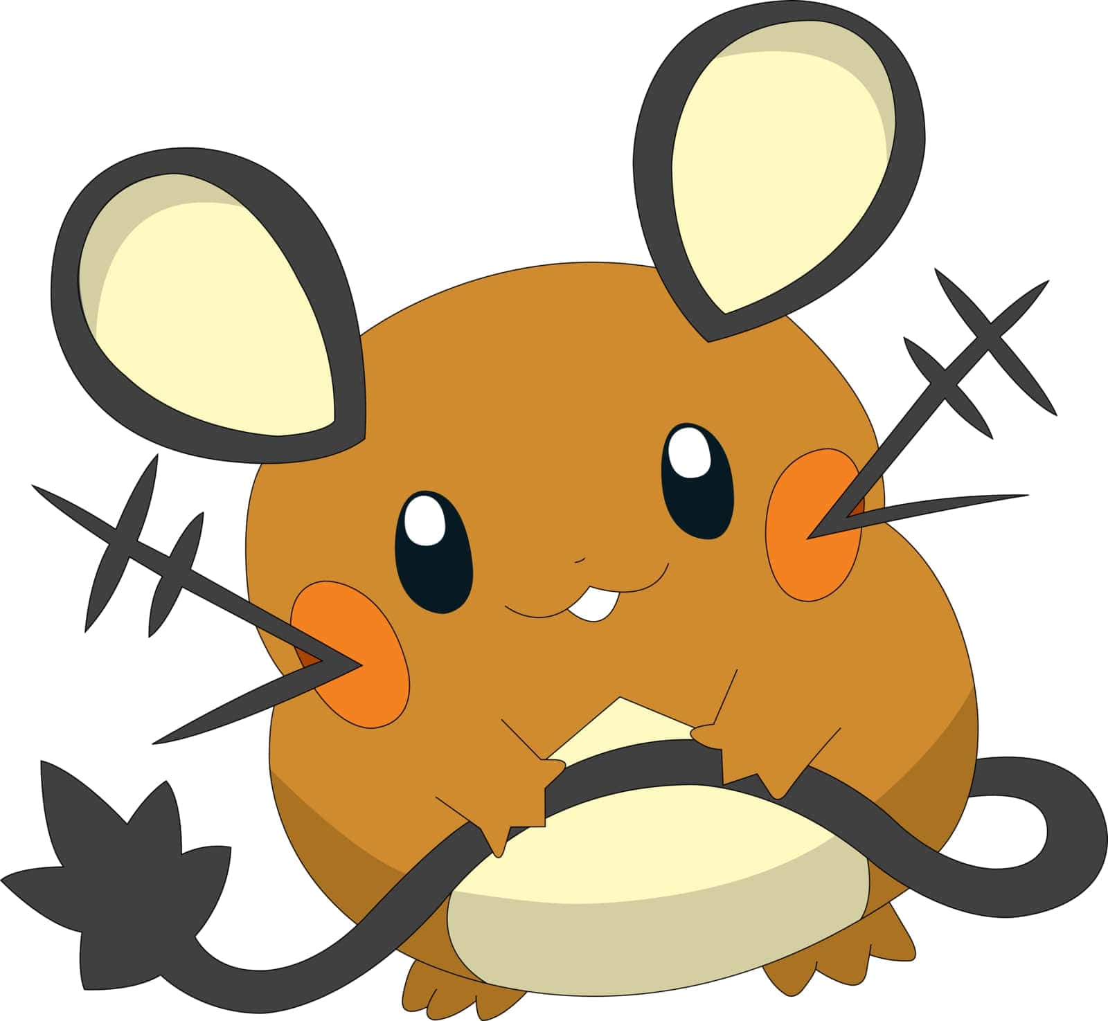 Dedenne Art On White