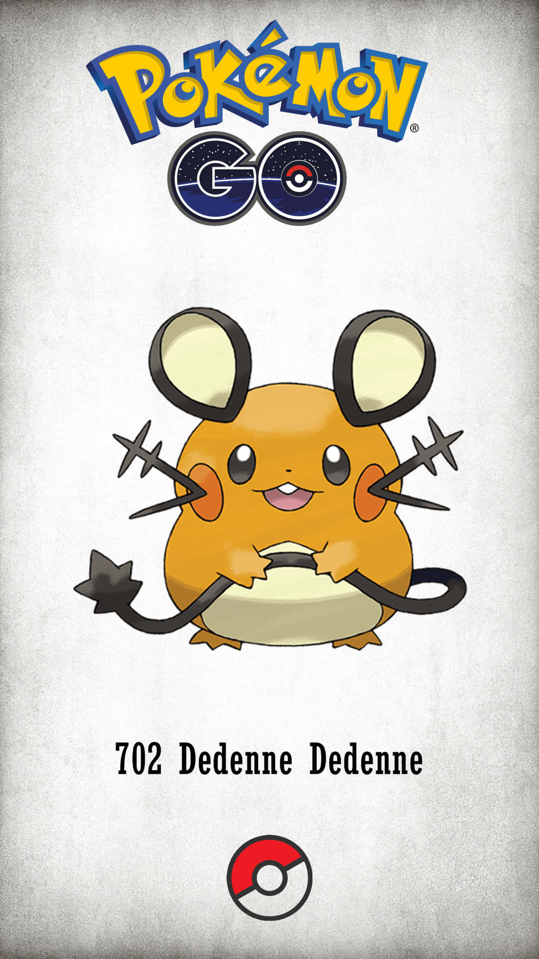 Dedenne Pokemon Go Logo