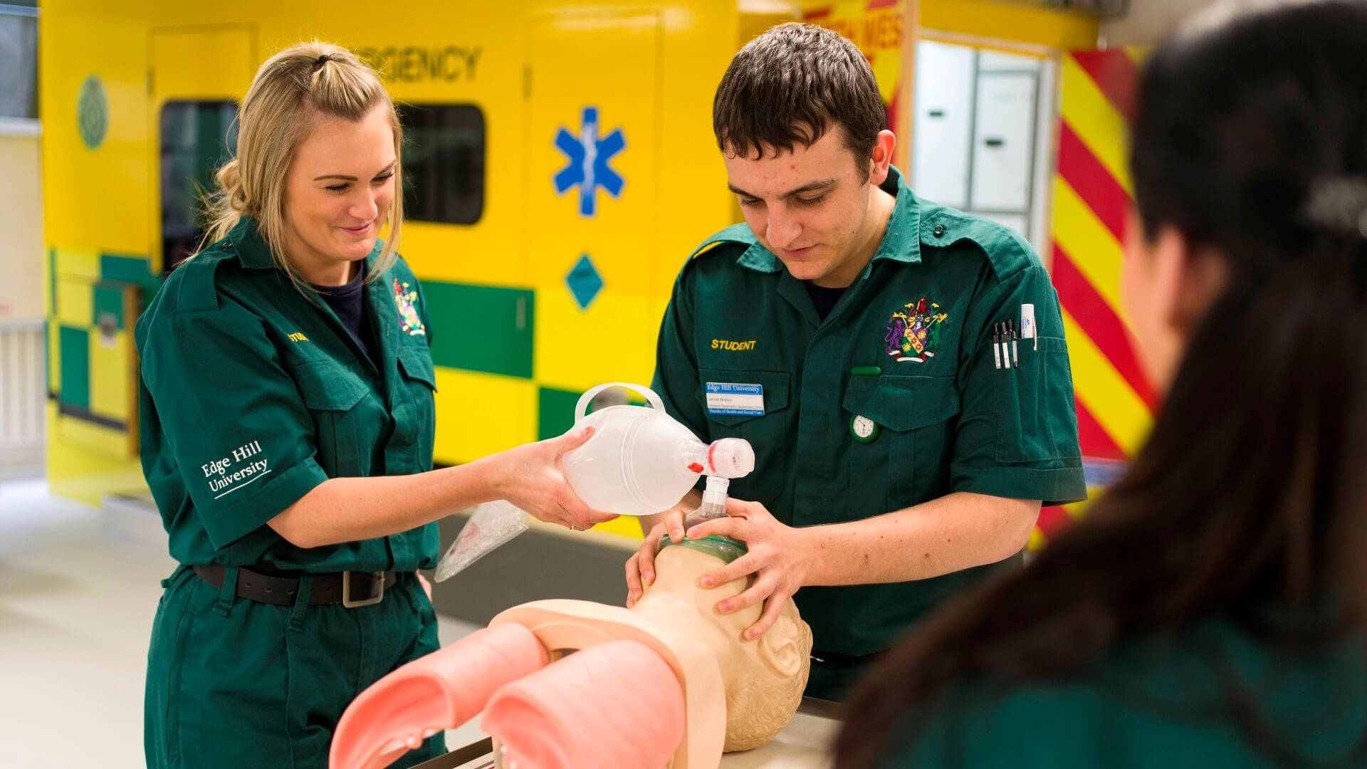 Dedicated And Skilled Paramedic Administering Cpr