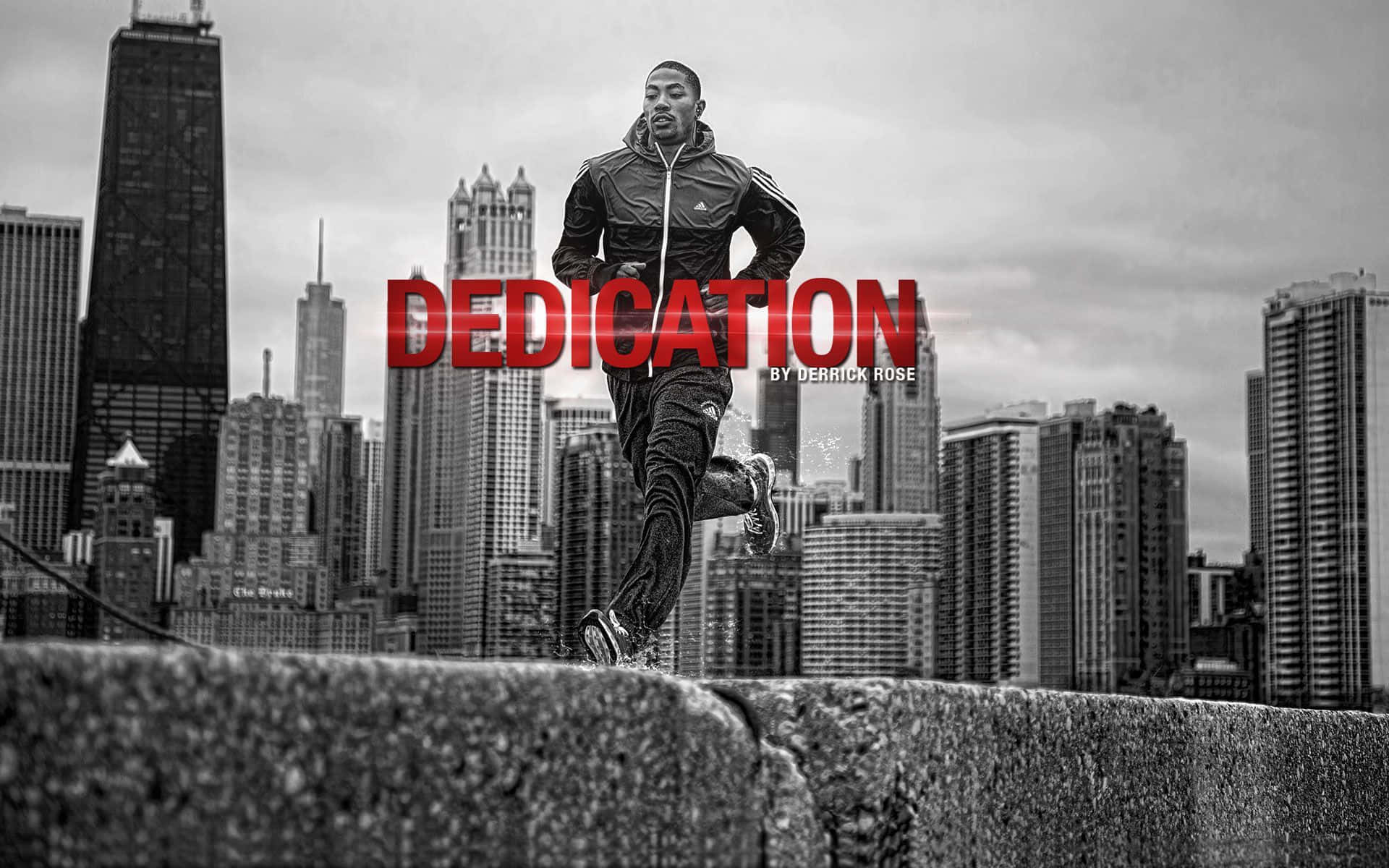 Dedicated Derrick Rose Adidas Ad Background