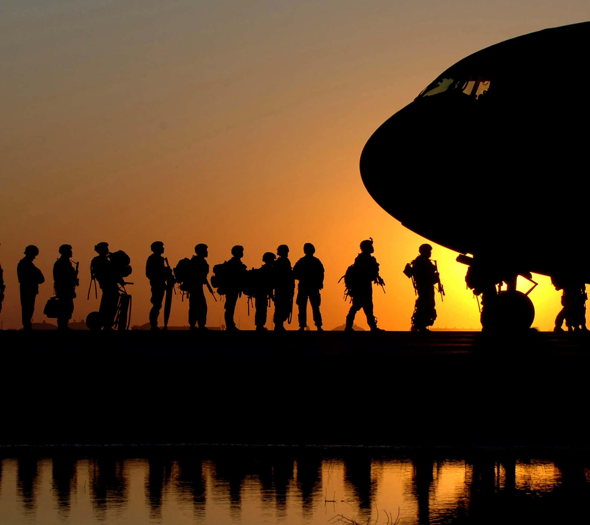 Dedicated To Service, Devoted To Country Background