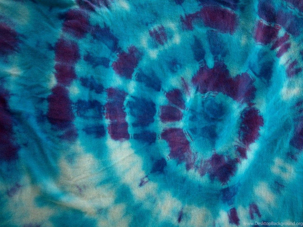 Deep Blue Purple Tie Dye Background