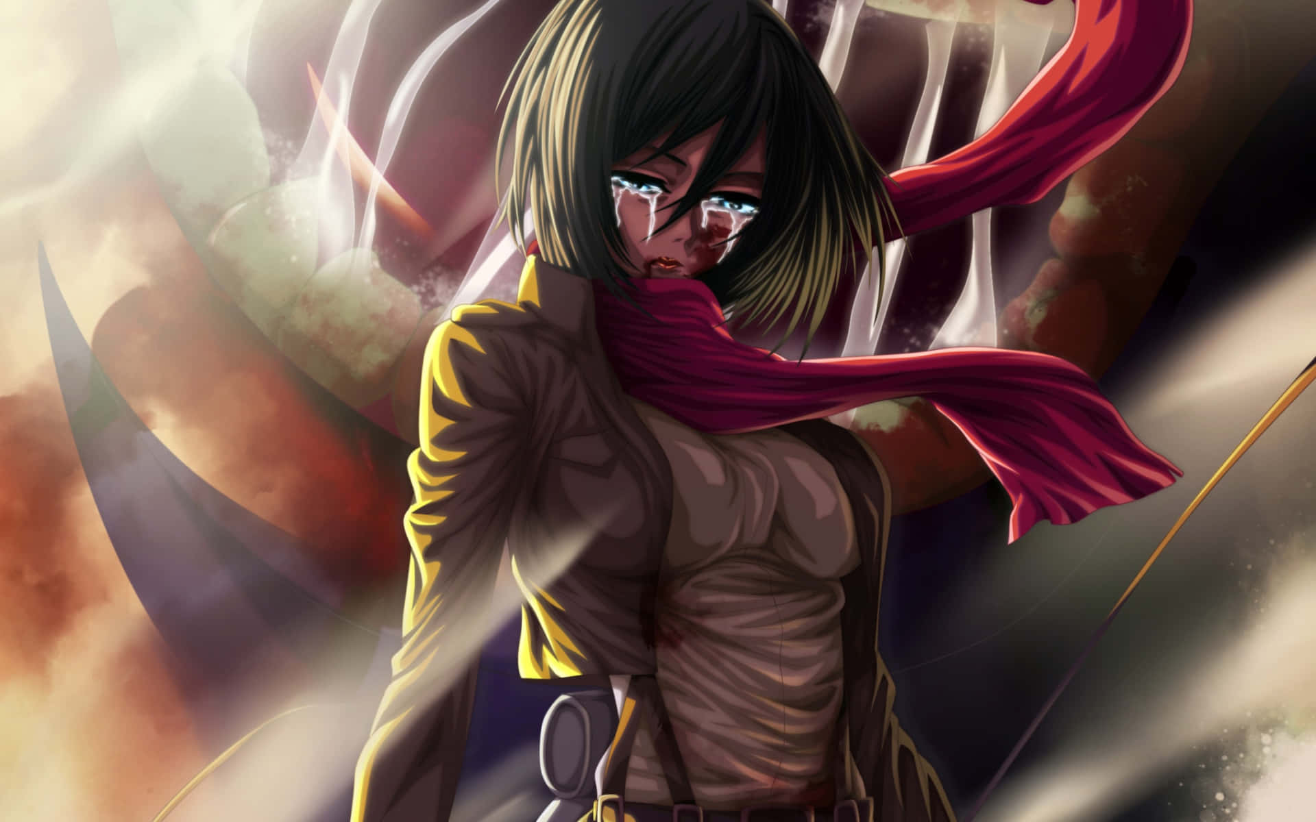 Deep Emotions - Mikasa Ackerman In Tears