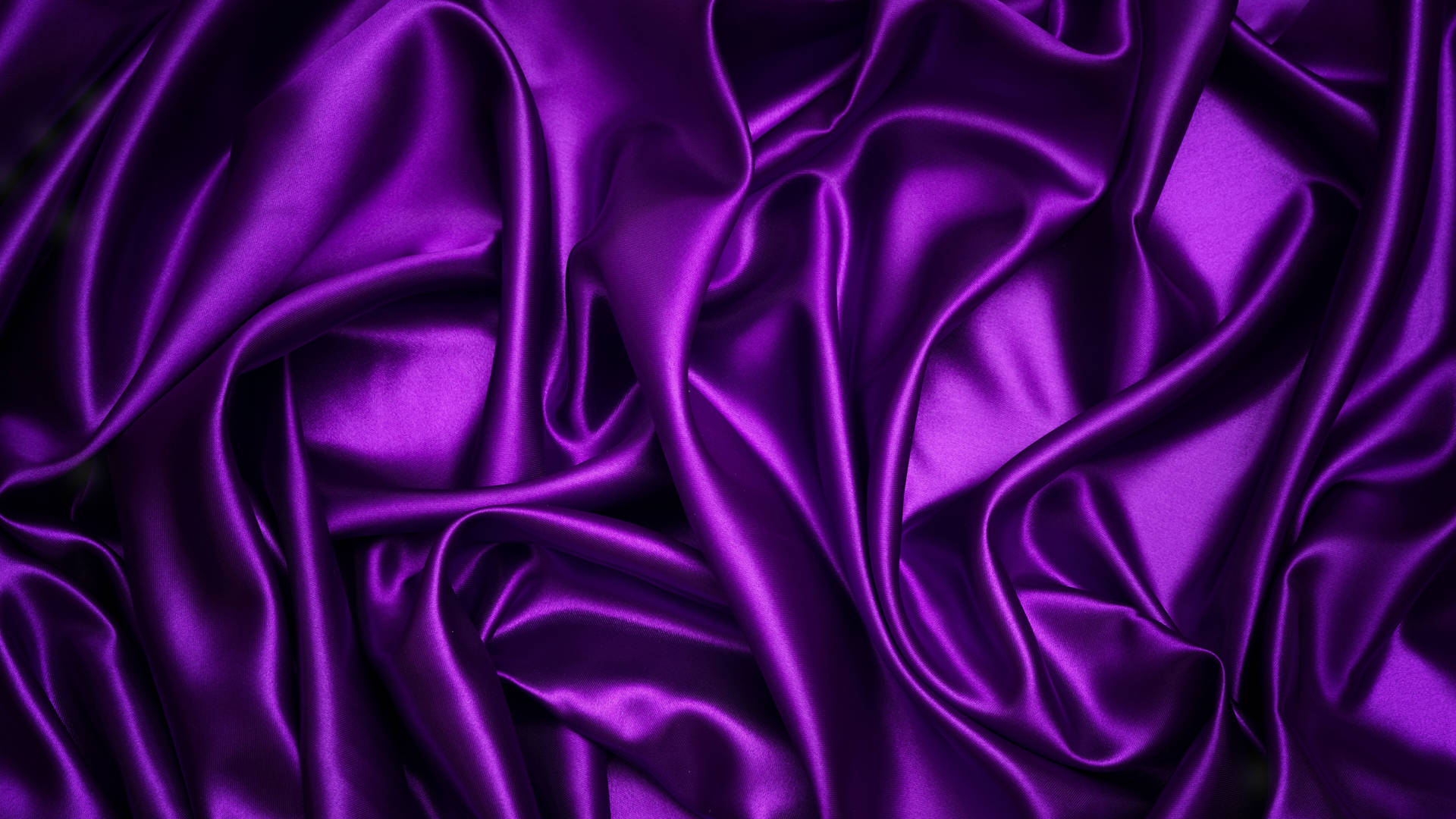 Deep Purple Silk Fabric