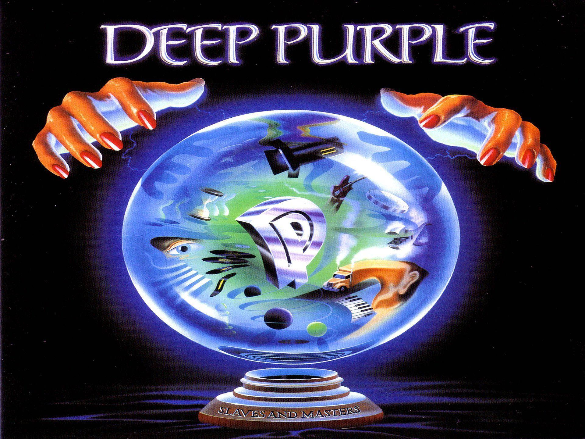 Deep Purple Slaves And Masters Album Cover Background