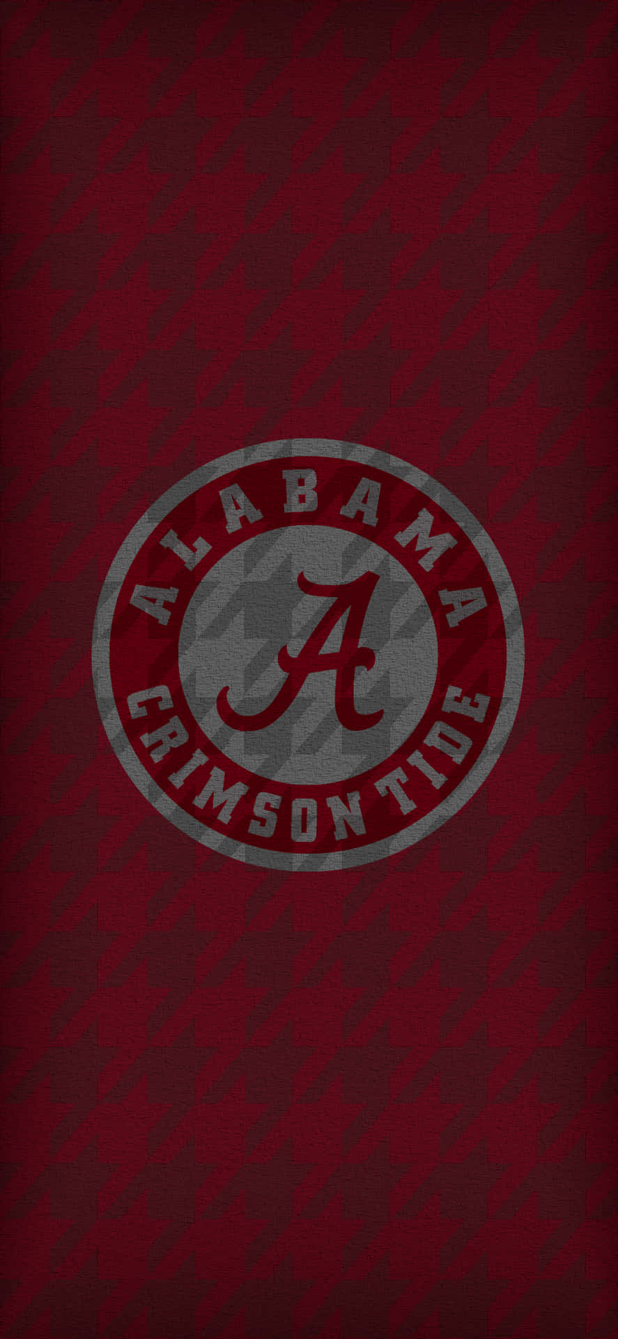 Deep Red Alabama Football Iphone