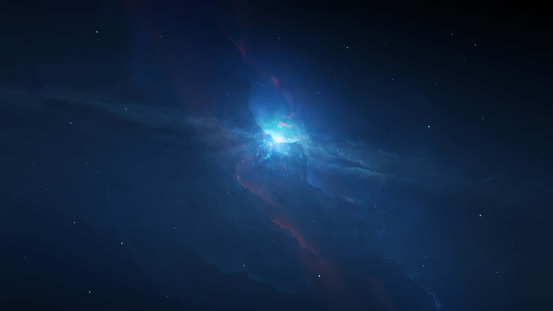 Deep Space Hd And Blue Background