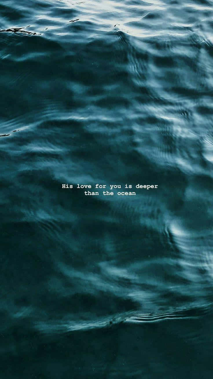 Deeper Love Ocean Quote