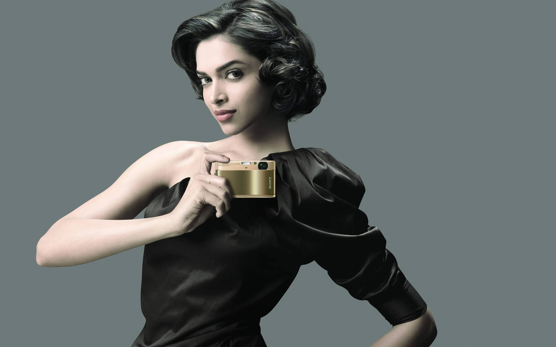 Deepika Padukone For Sony Photoshoot Background