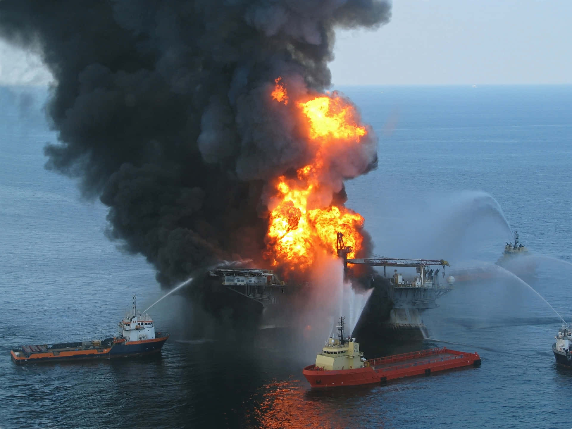 Deepwater Horizon Oil Rig Background