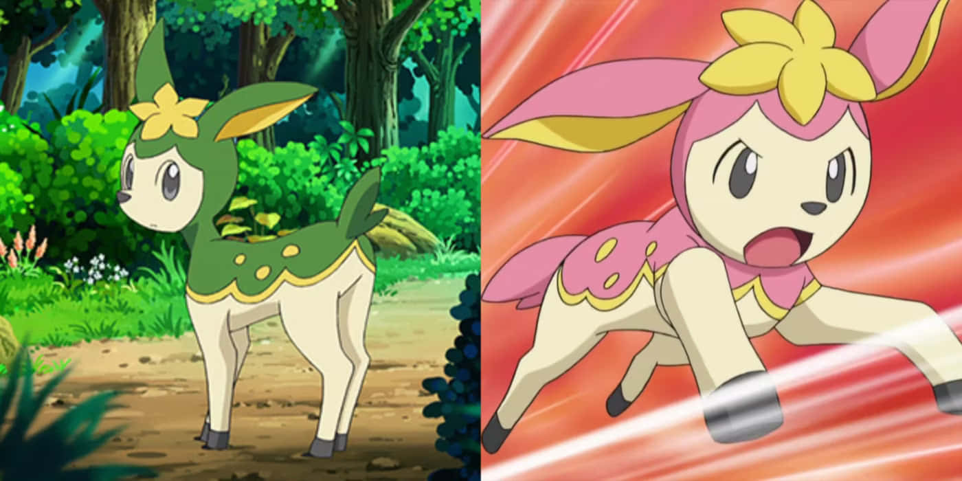 Deerling Seasonal Forms Anime Representation