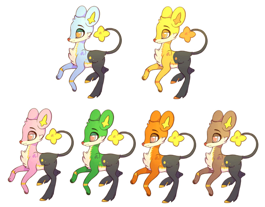Deerling_ Seasons_ Forms_ Illustration Background