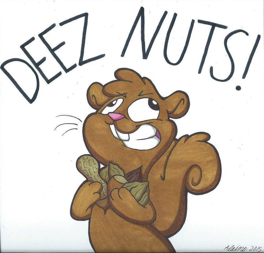 Deez Nuts Squirrel Background