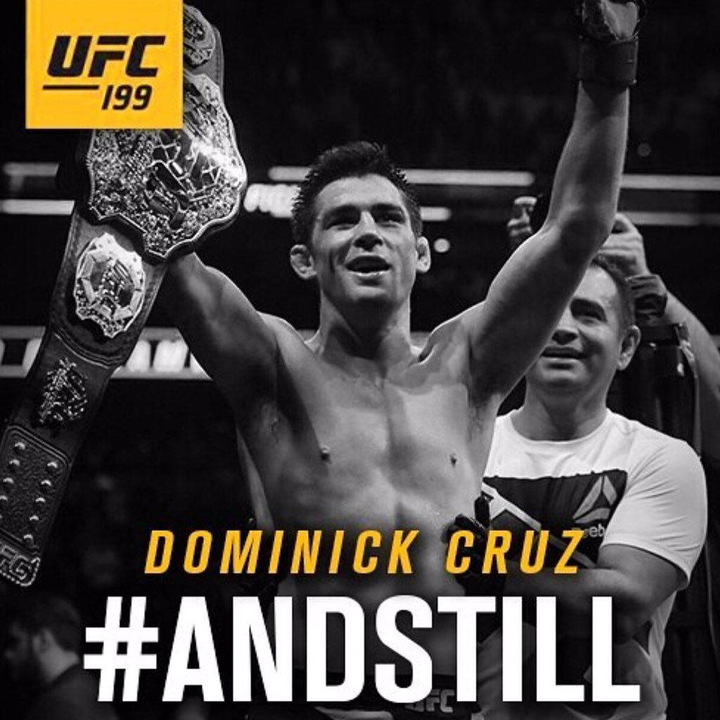 Defending Champion Dominick Cruz Background