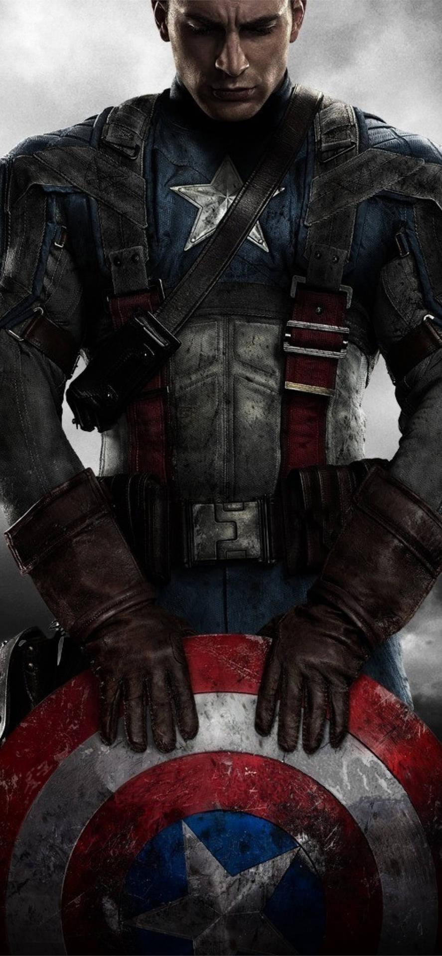 Definitive Portrait Of Captain America Background