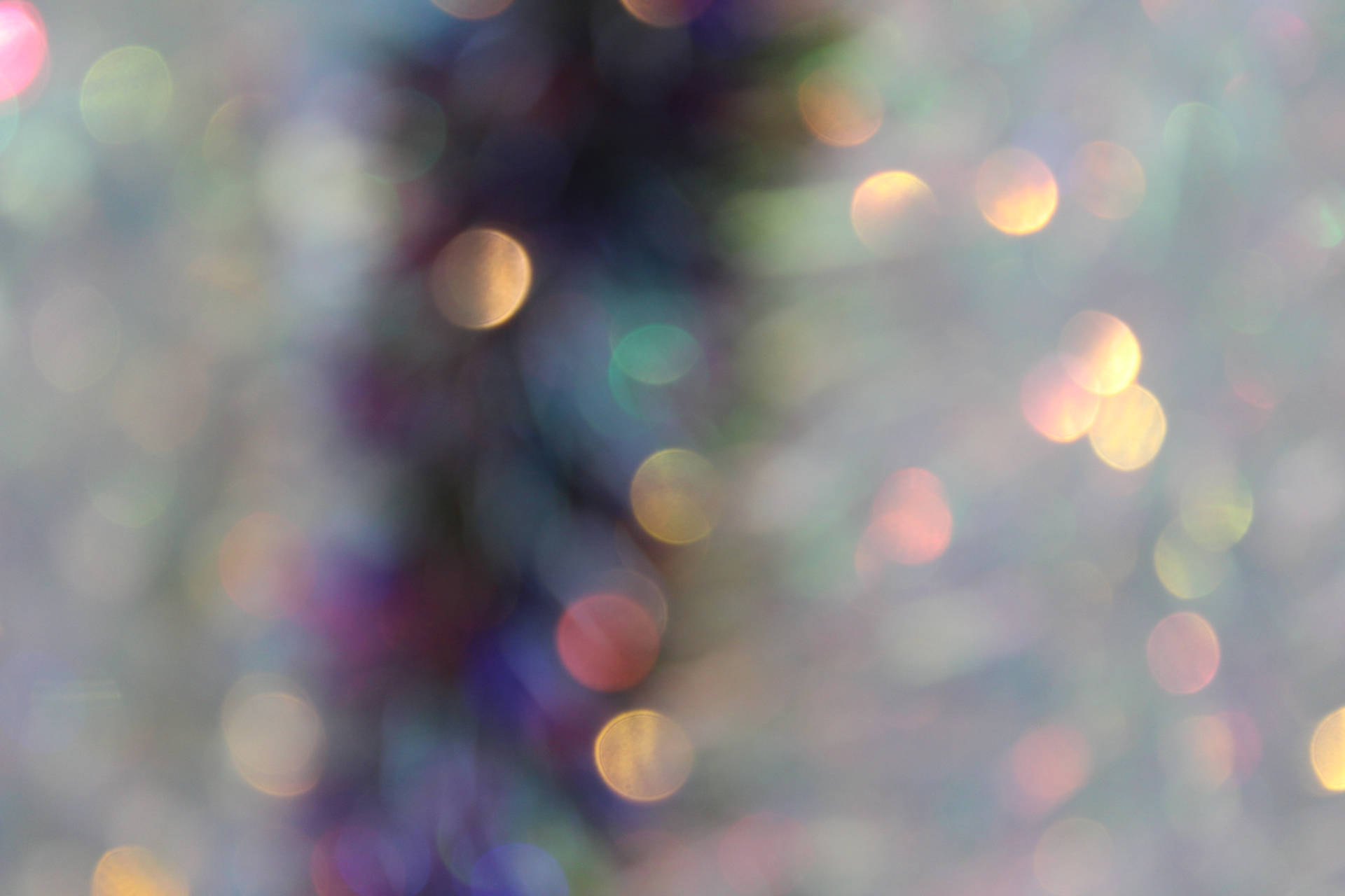 Defocused Blurred Bokeh Holographic Tinsel Background