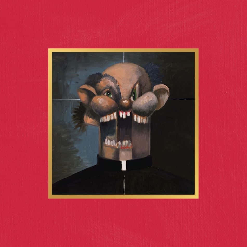 Deformed Kanye Bear My Beautiful Dark Twisted Fantasy Background