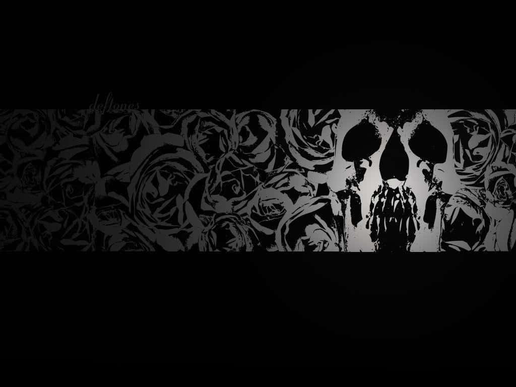 Deftones Skull Hd Background