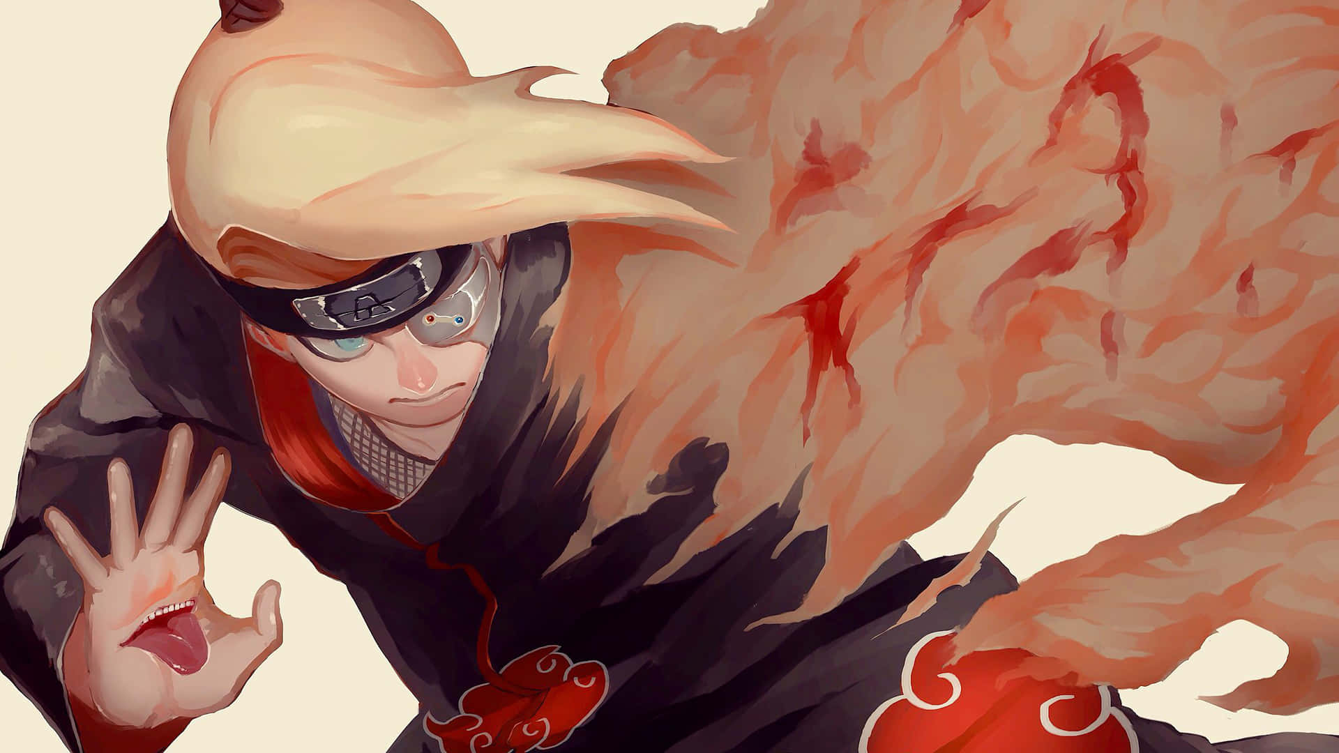 Deidara Smoke Using Powers Background