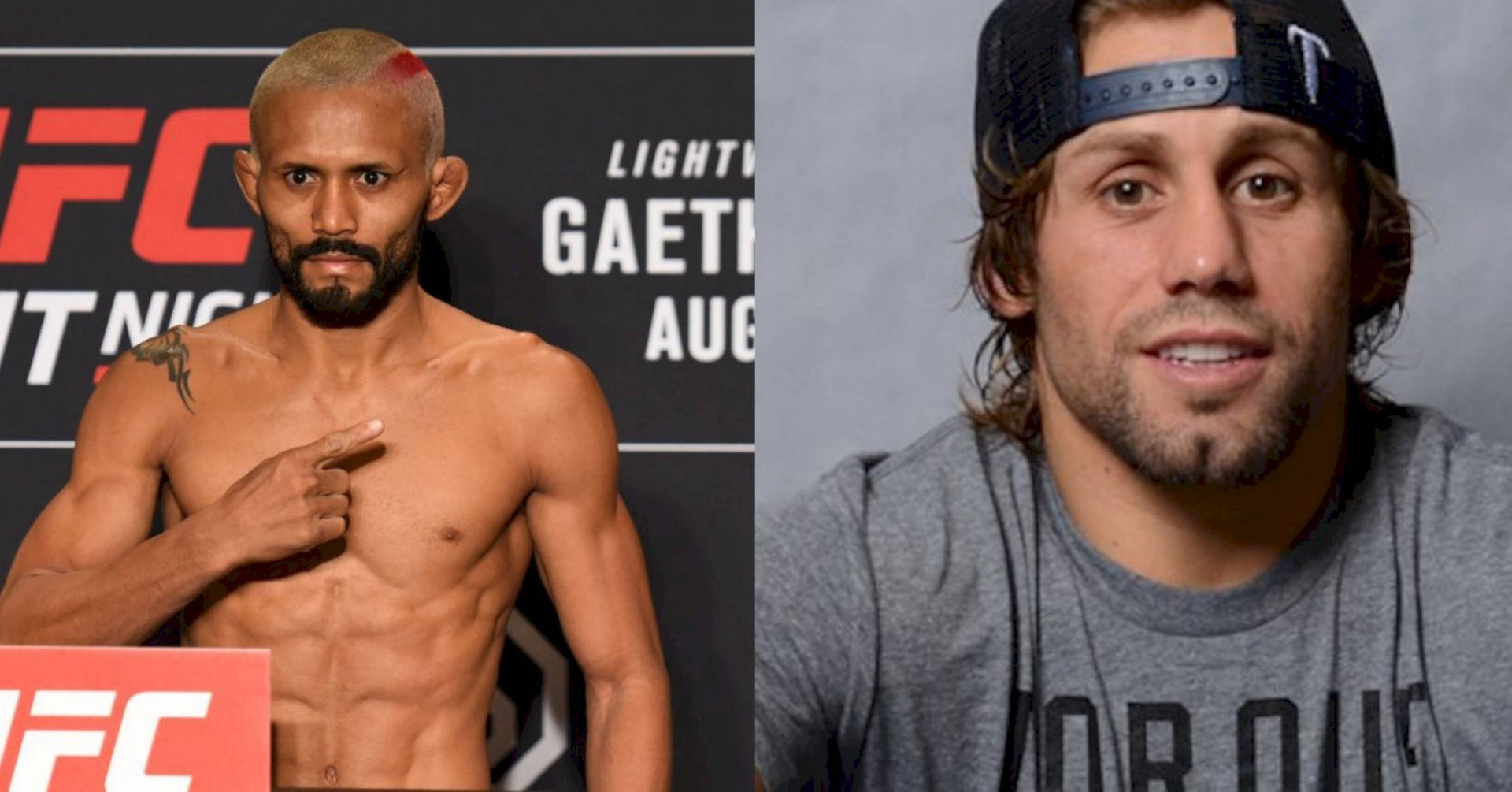 Deiveson Figueiredo And Urijah Faber Background