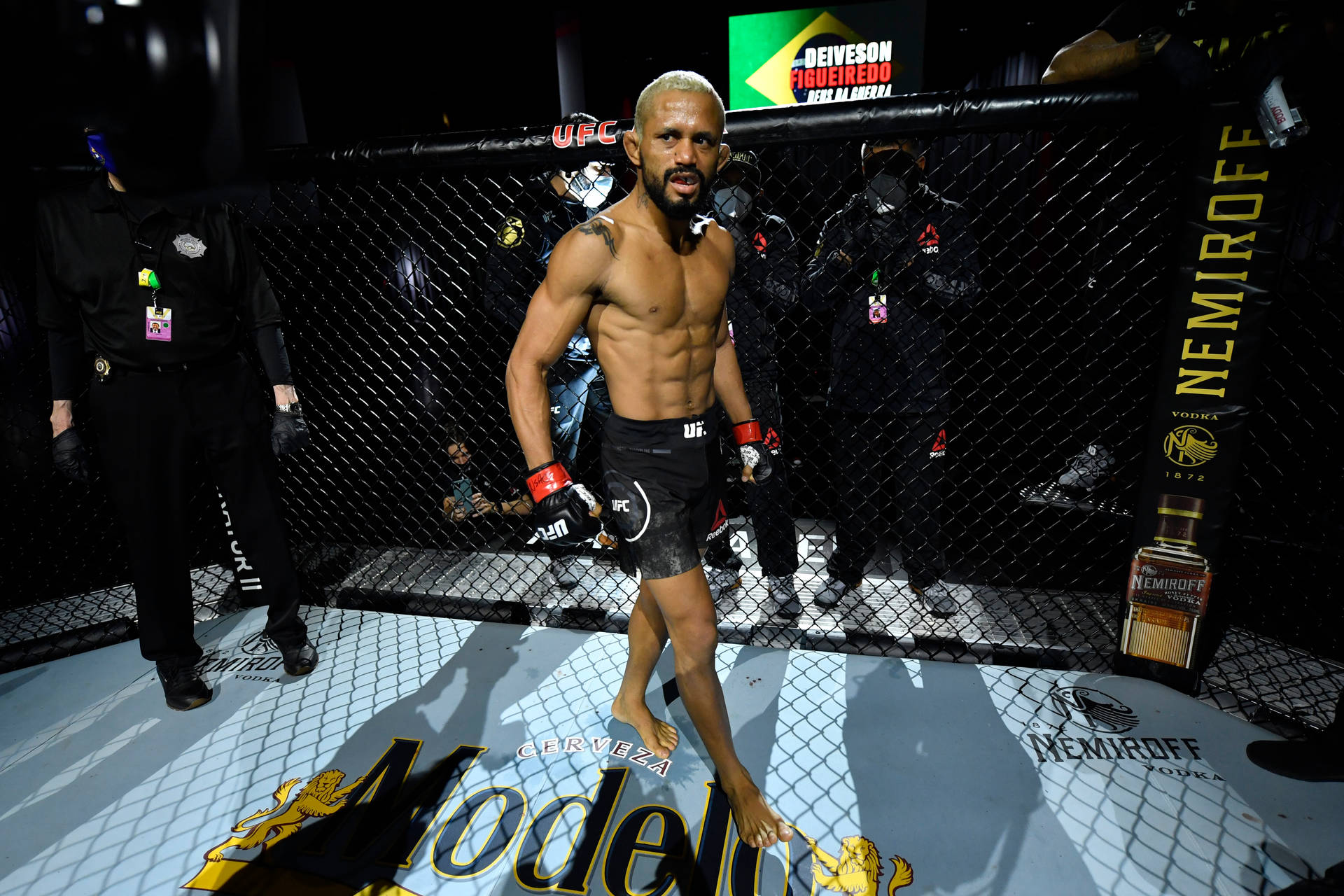 Deiveson Figueiredo Walking In The Ring Background