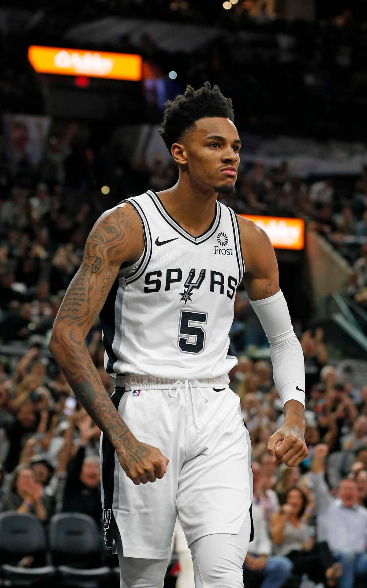 Dejounte Murray Nba Player Background