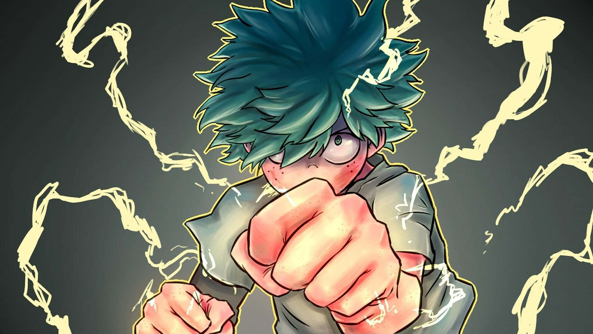 Deku, A Student At U.a. High School Of Hero Education