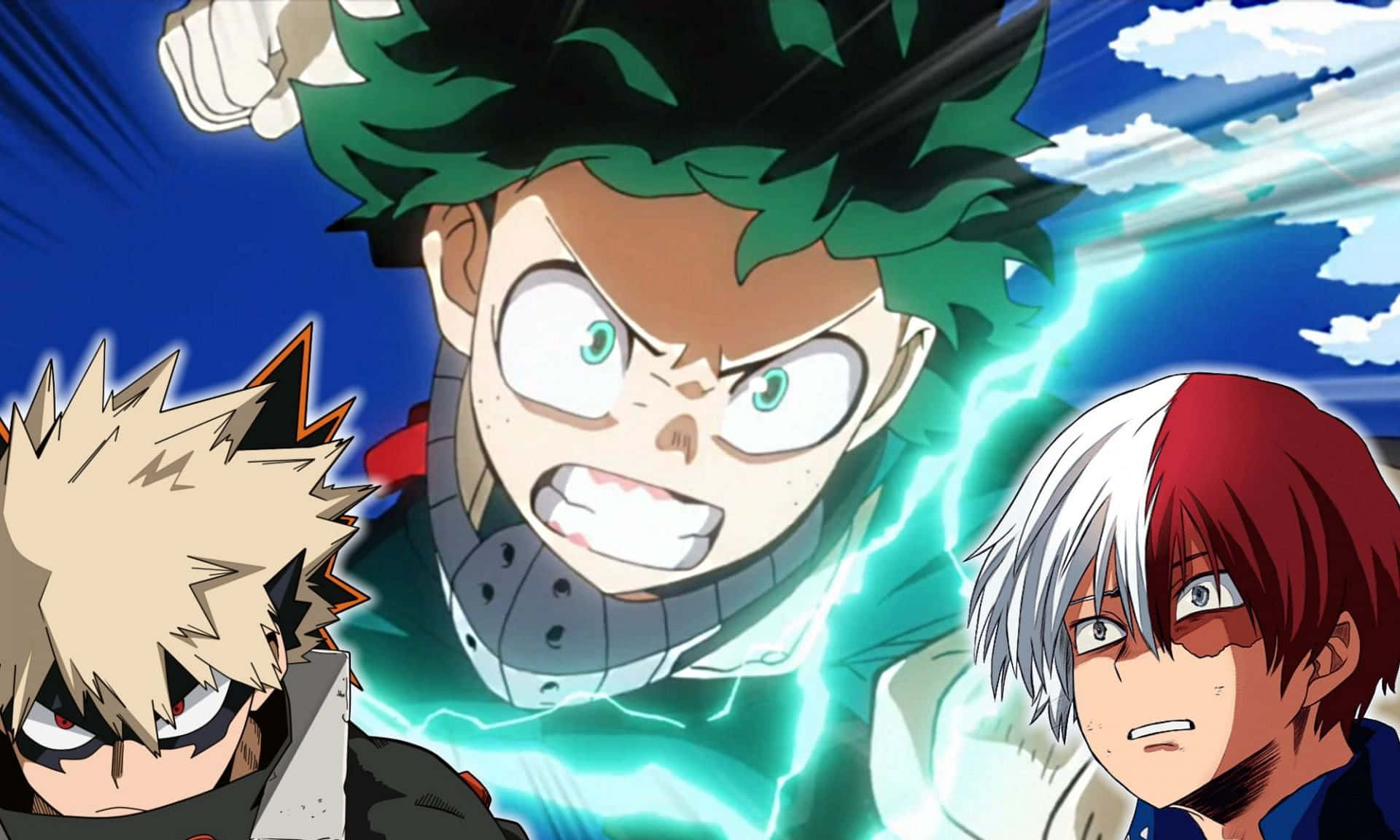 Deku And Todoroki Harnessing The Power Of Friendship And Rivalry