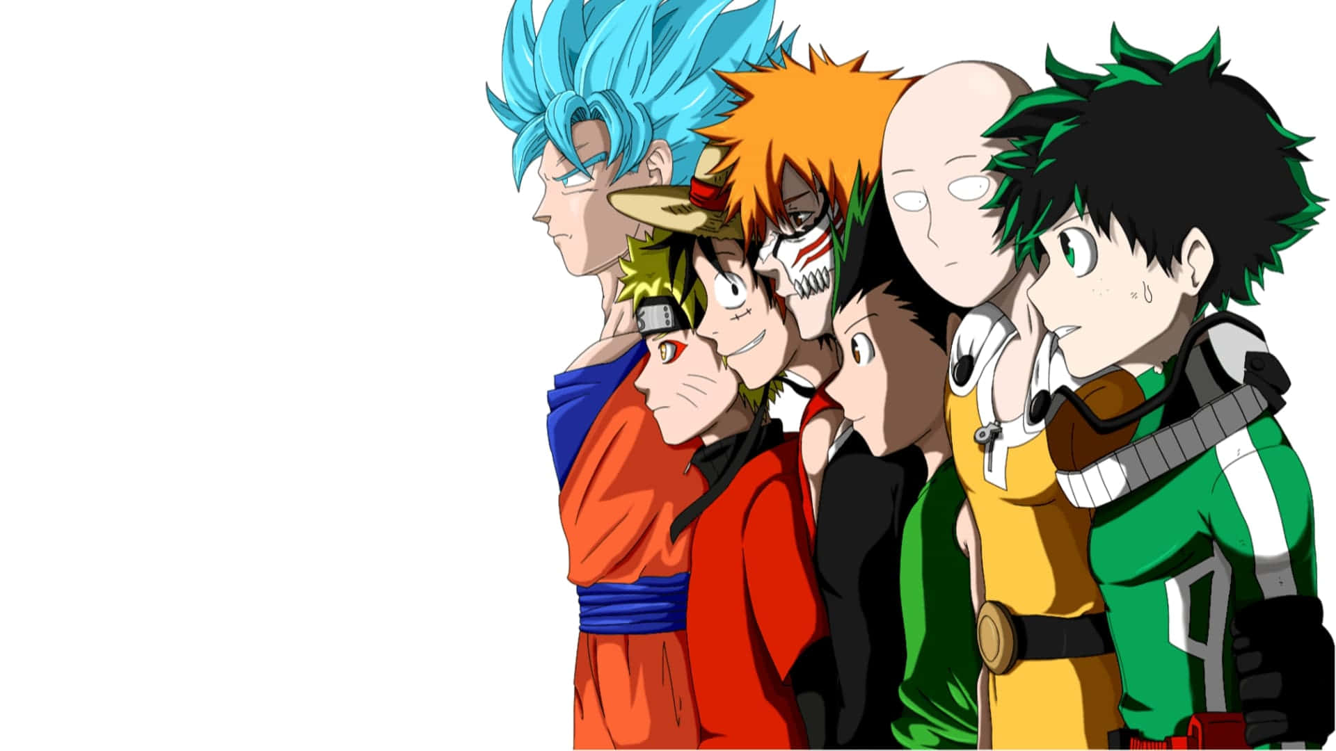 Deku From The Hit Anime And Manga Series, My Hero Academia Background