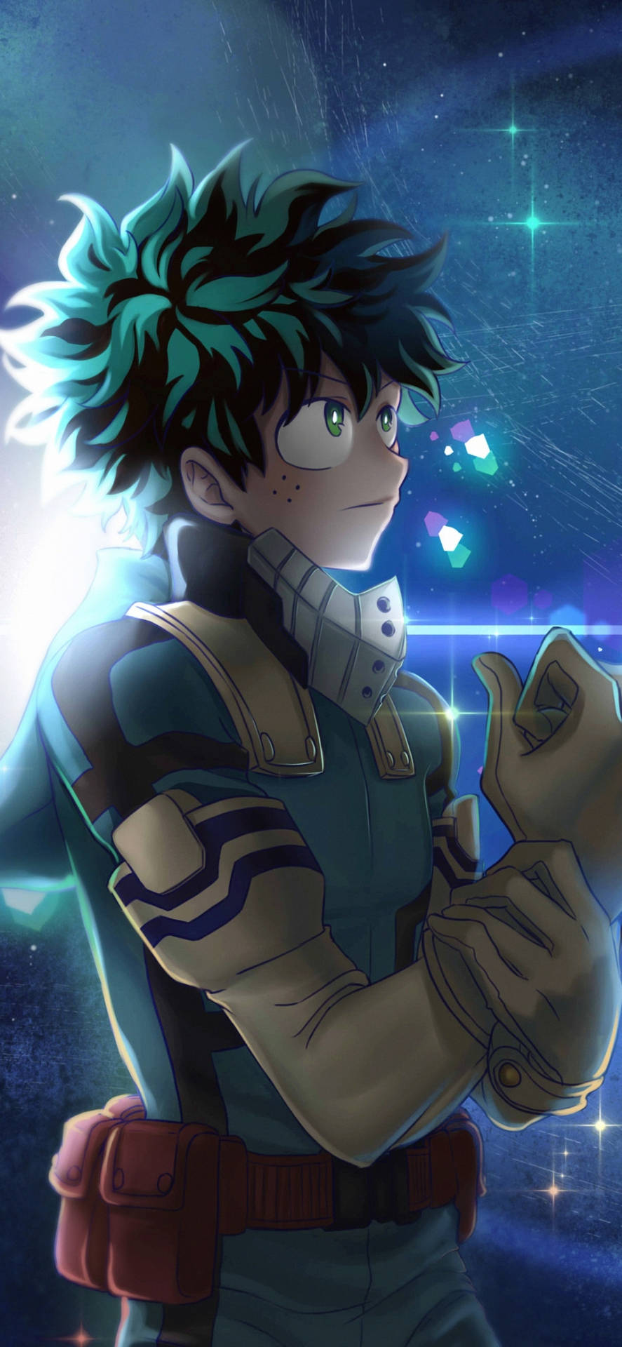 Deku My Hero Academia Iphone Artwork Background