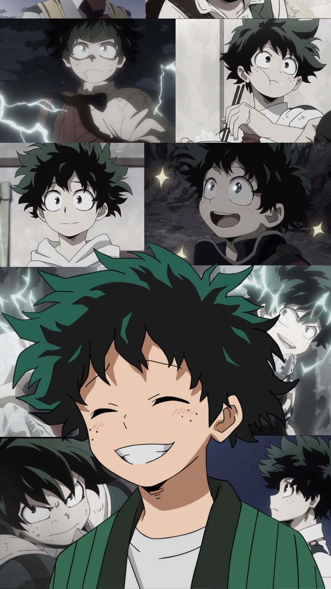 Deku Pfp Comic Collage