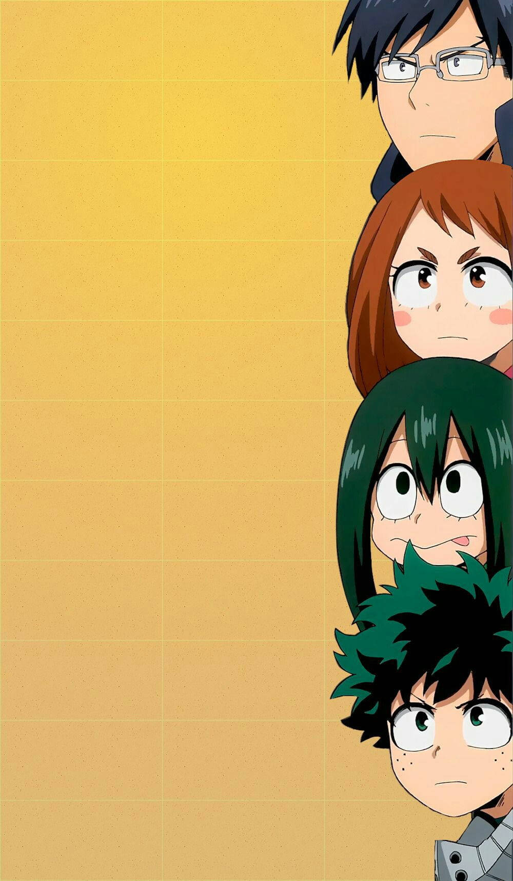 Deku Squad My Hero Academia Iphone Background