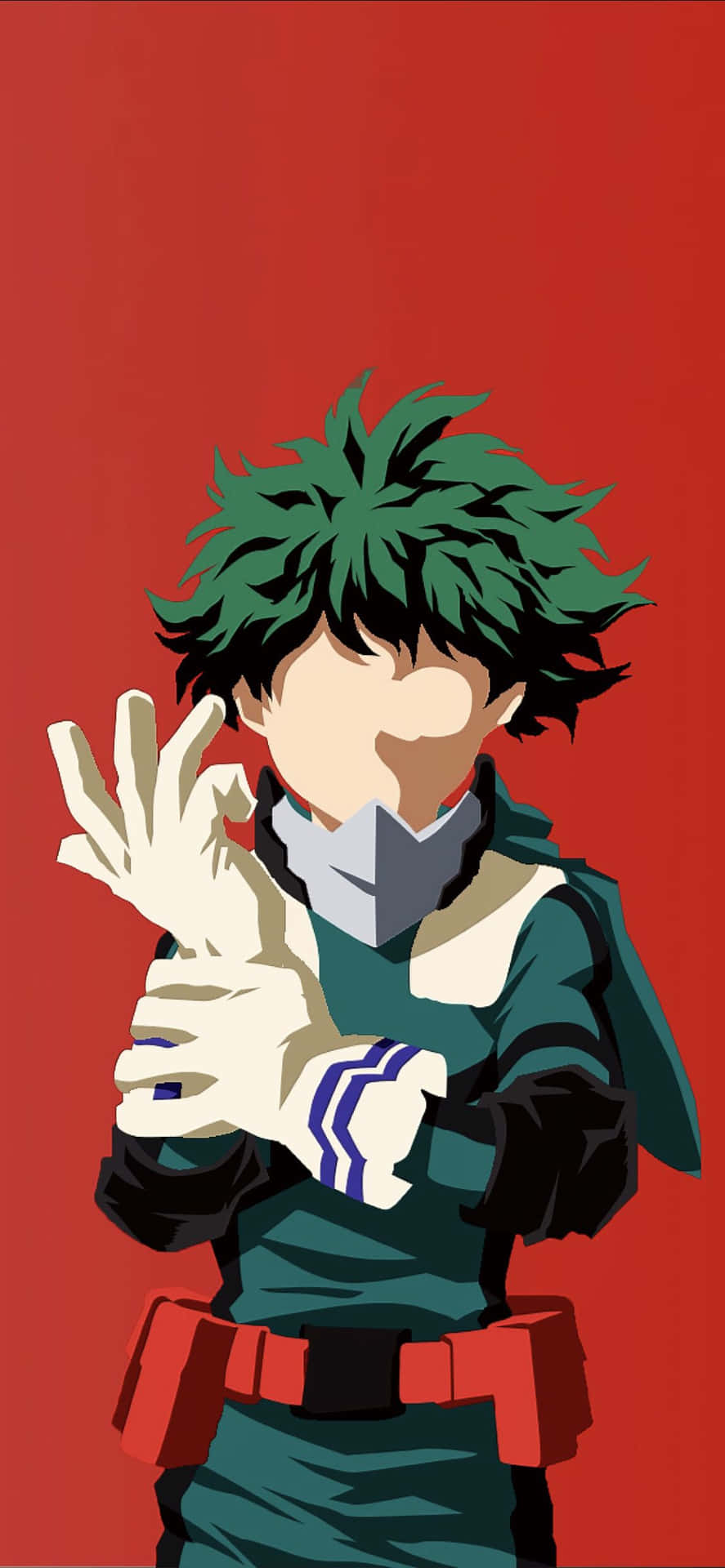 Deku Takes Flight In His Signature Green Costume