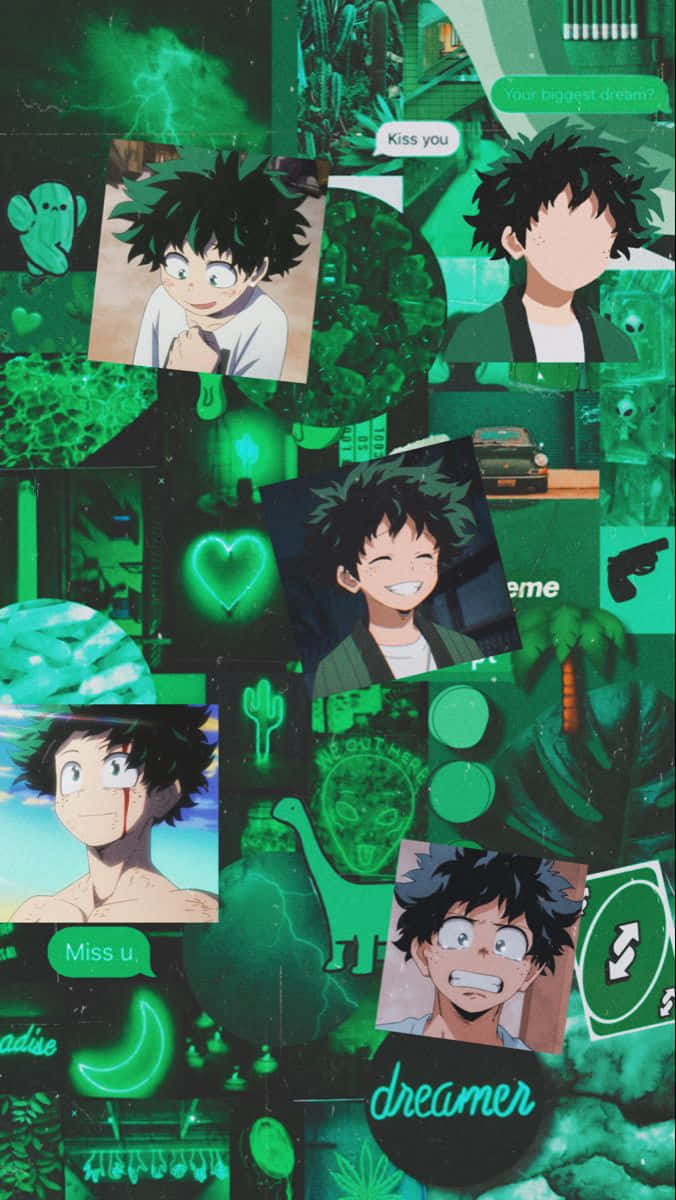 Deku - The Cutest Hero Around! Background