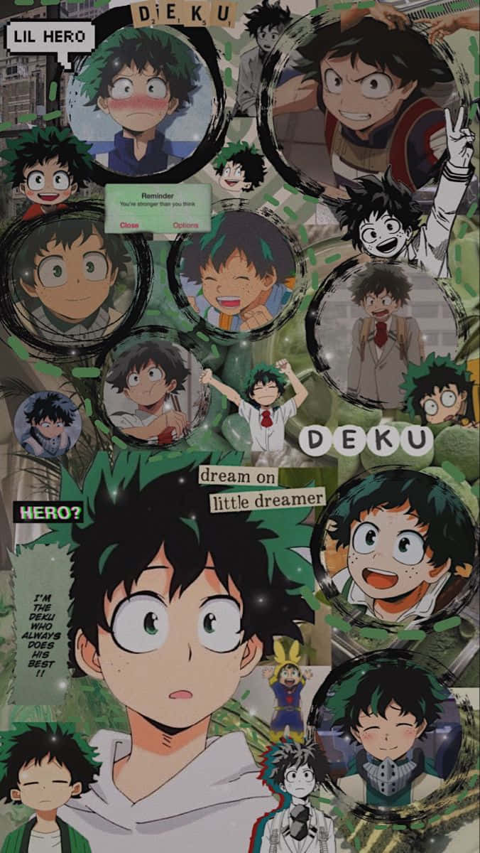 Deku, The One And Only Background