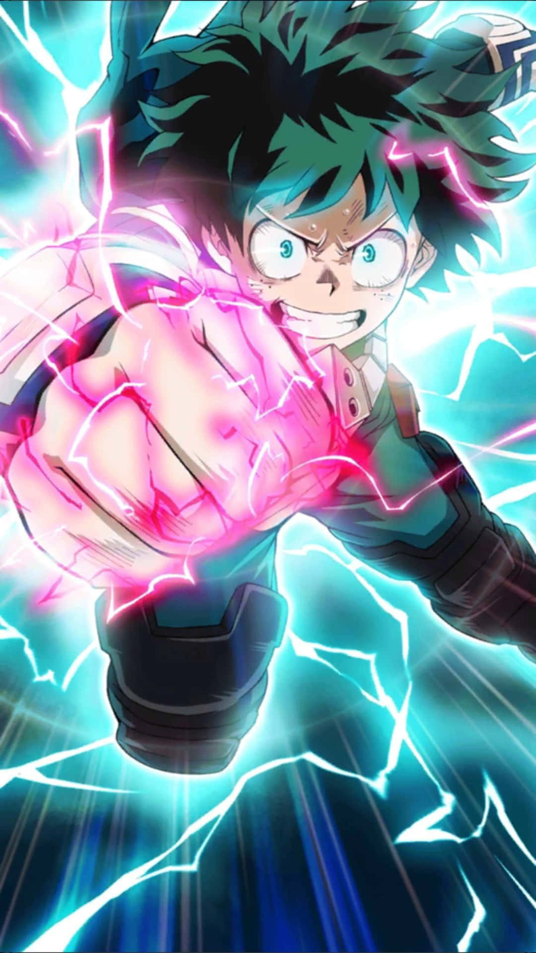 Deku - The Revered Hero Of My Hero Academia Background