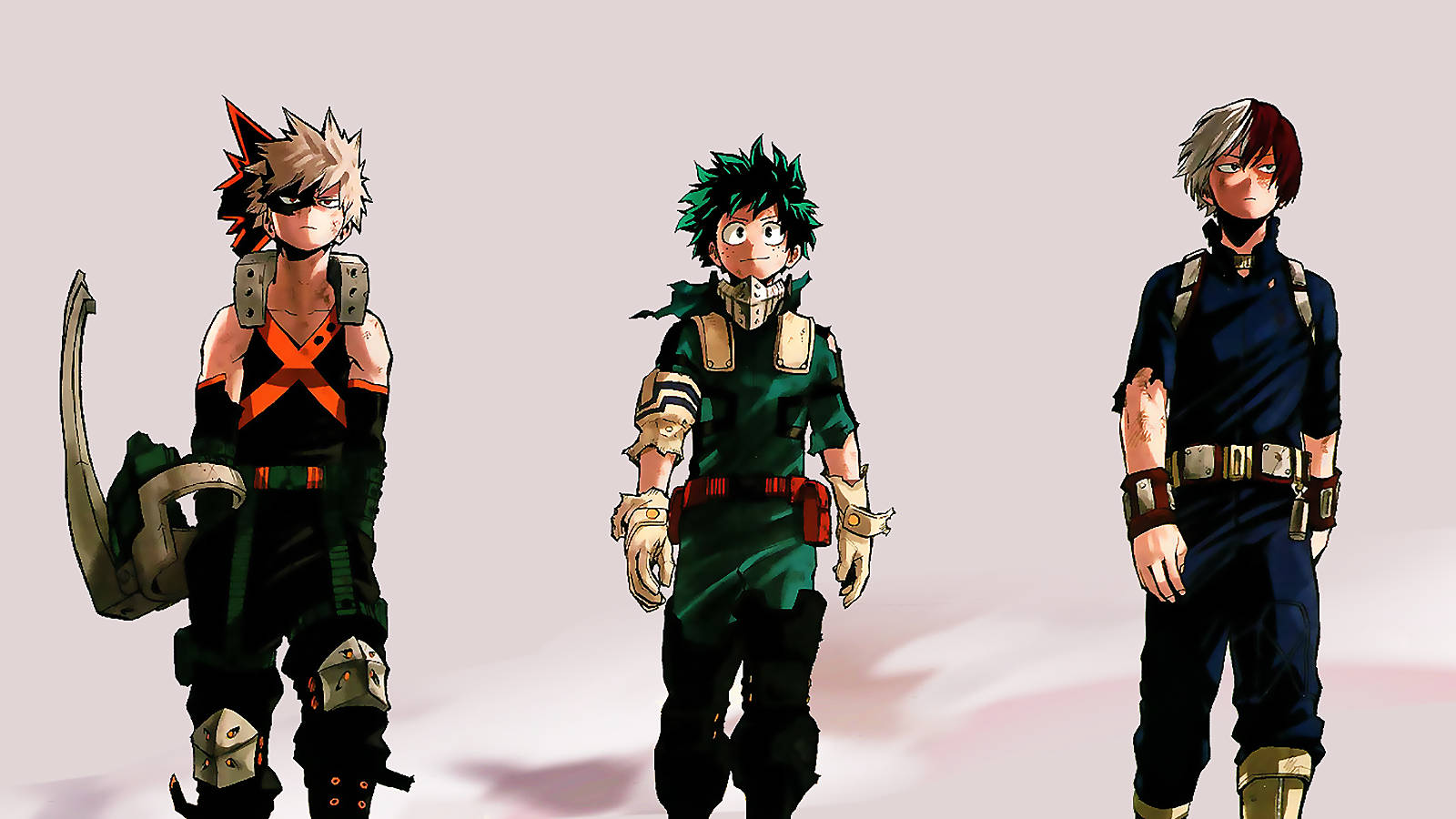 Deku, Todoroki, And Bakugou - Ready For Action!