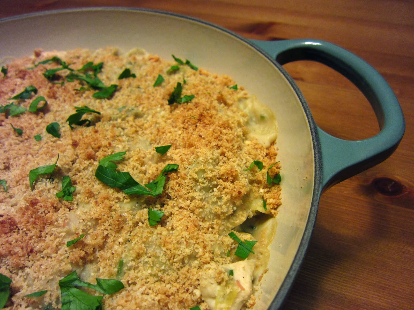 Delectable Hearty Chicken And Artichoke Cassoulet Background