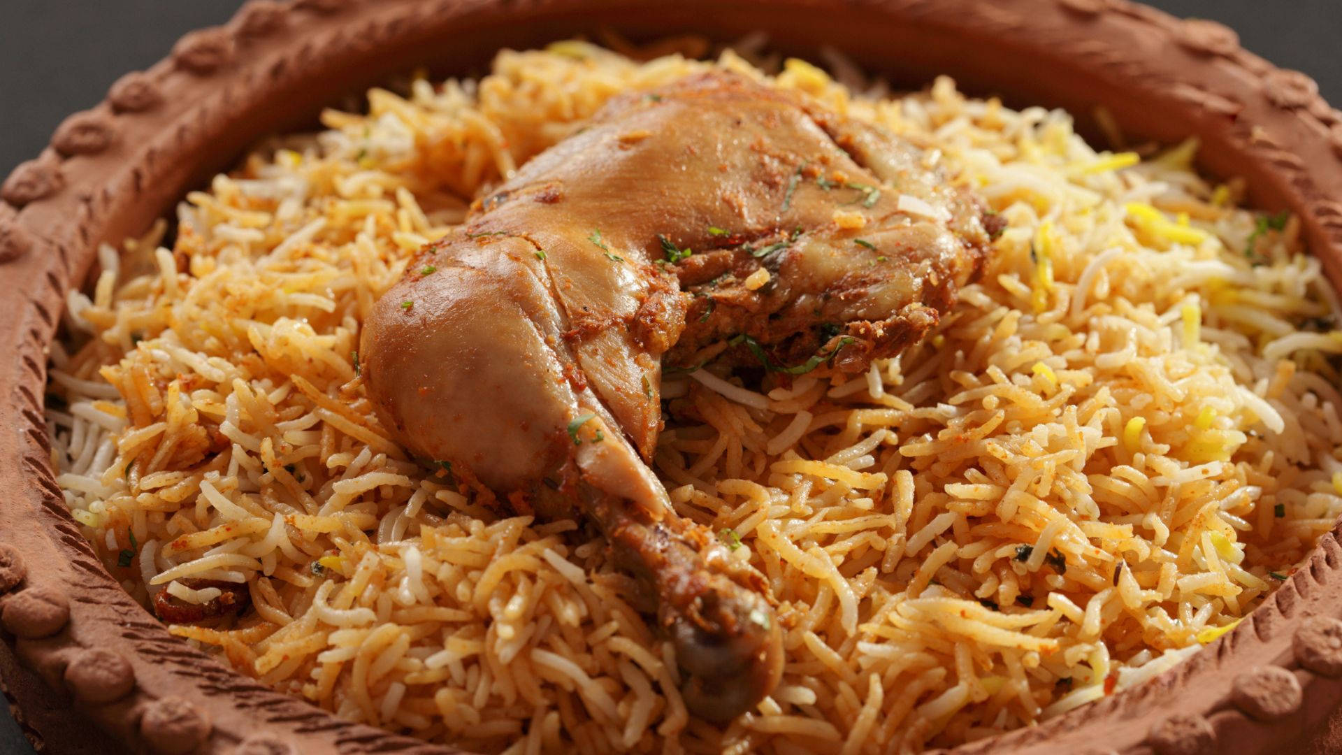 Delectable Illustration Of Biryani