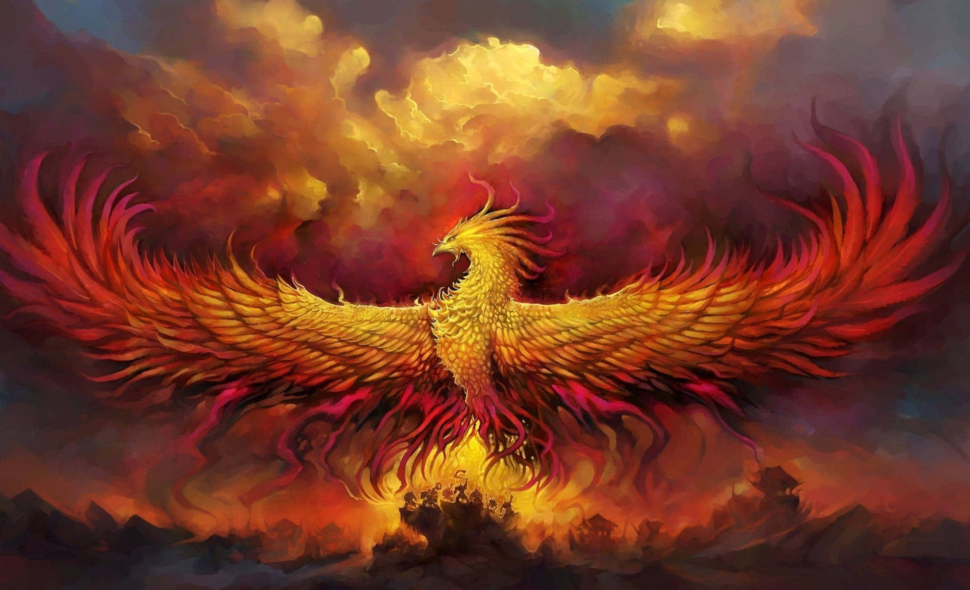 Delectable Phoenix Background