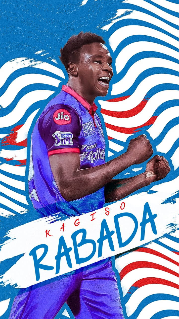 Delhi Capitals Kagiso Rabada Background