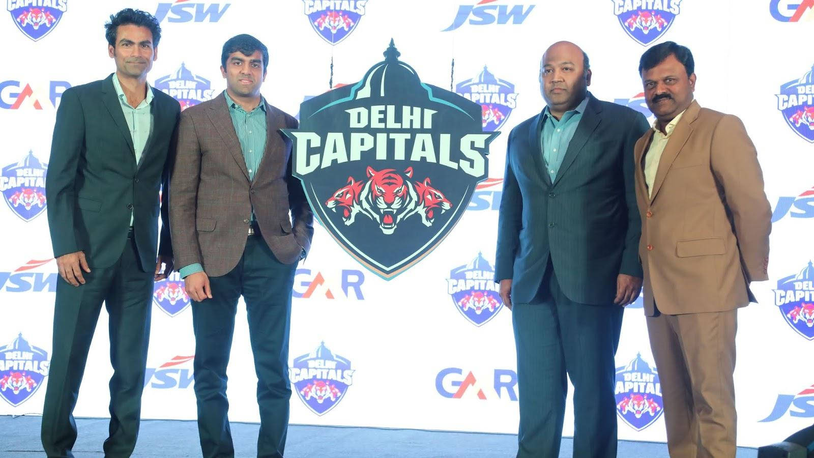 Delhi Capitals Owners And Sponsors Background