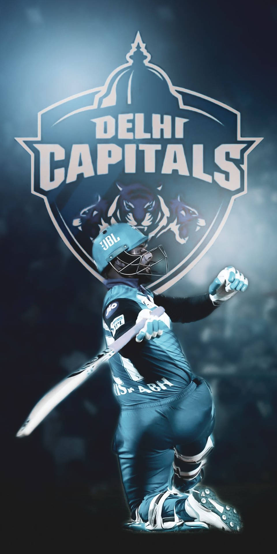 Delhi Capitals Player 17 Background